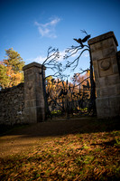 Gates to Alnwick Castle