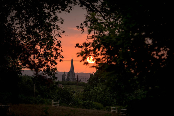 Dusk in Shropshire